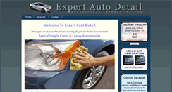 Desktop Screenshot of expertdetailofraleigh.com